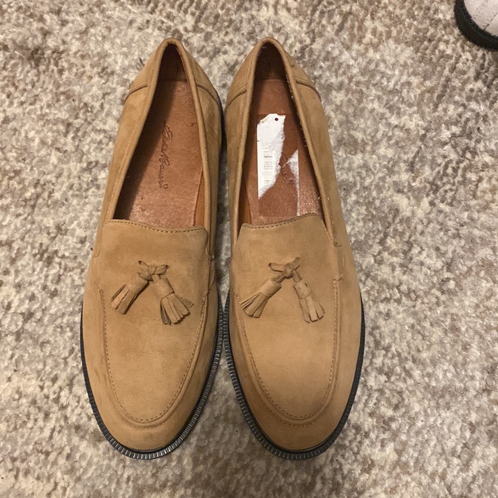 Eddie Bauer Suede Penny Loafers